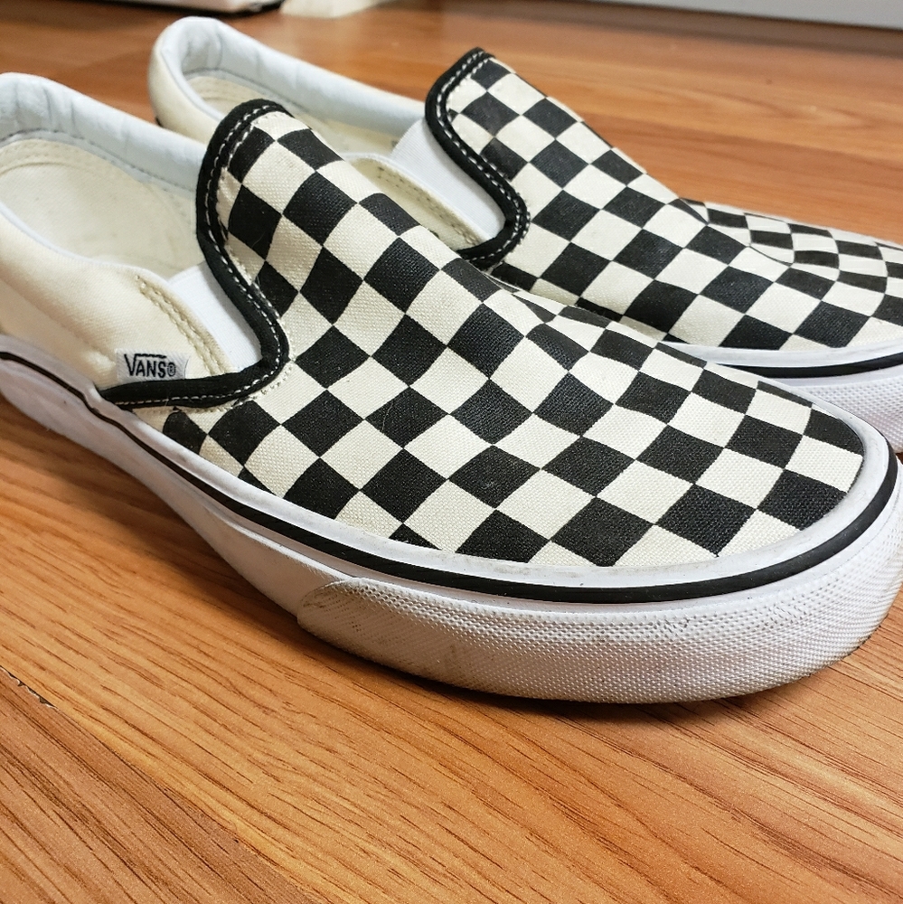 Vans Checkerboard Slip-Ons